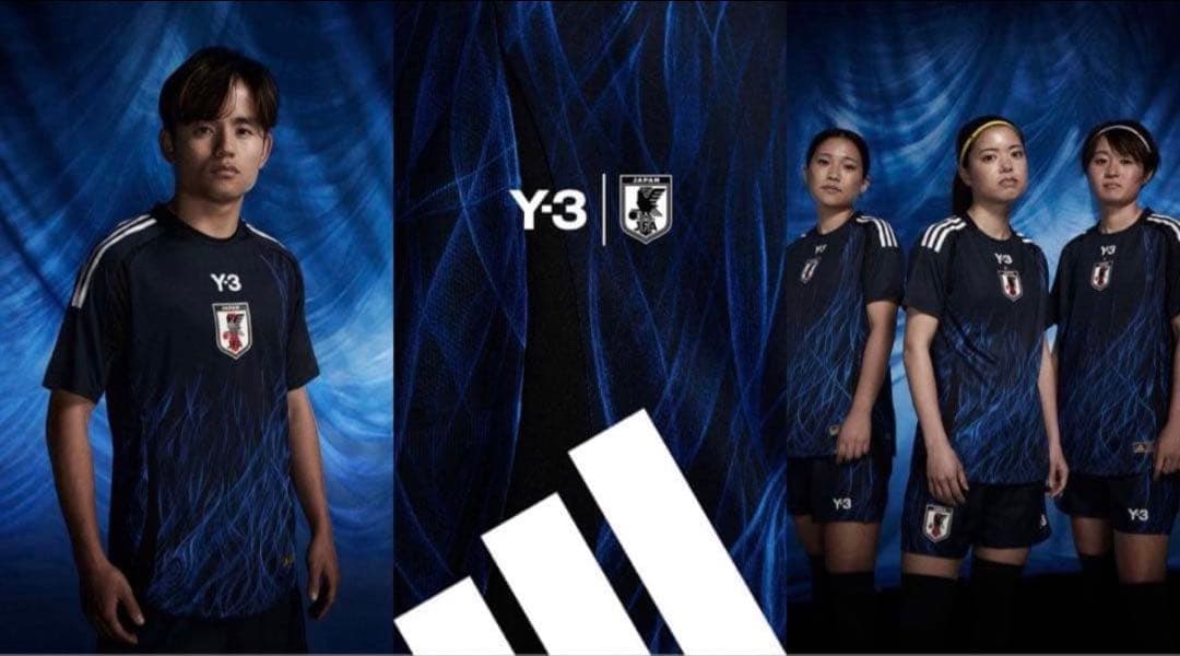サッカー日本代表ユニフォーム　Y-3 Sサイズ