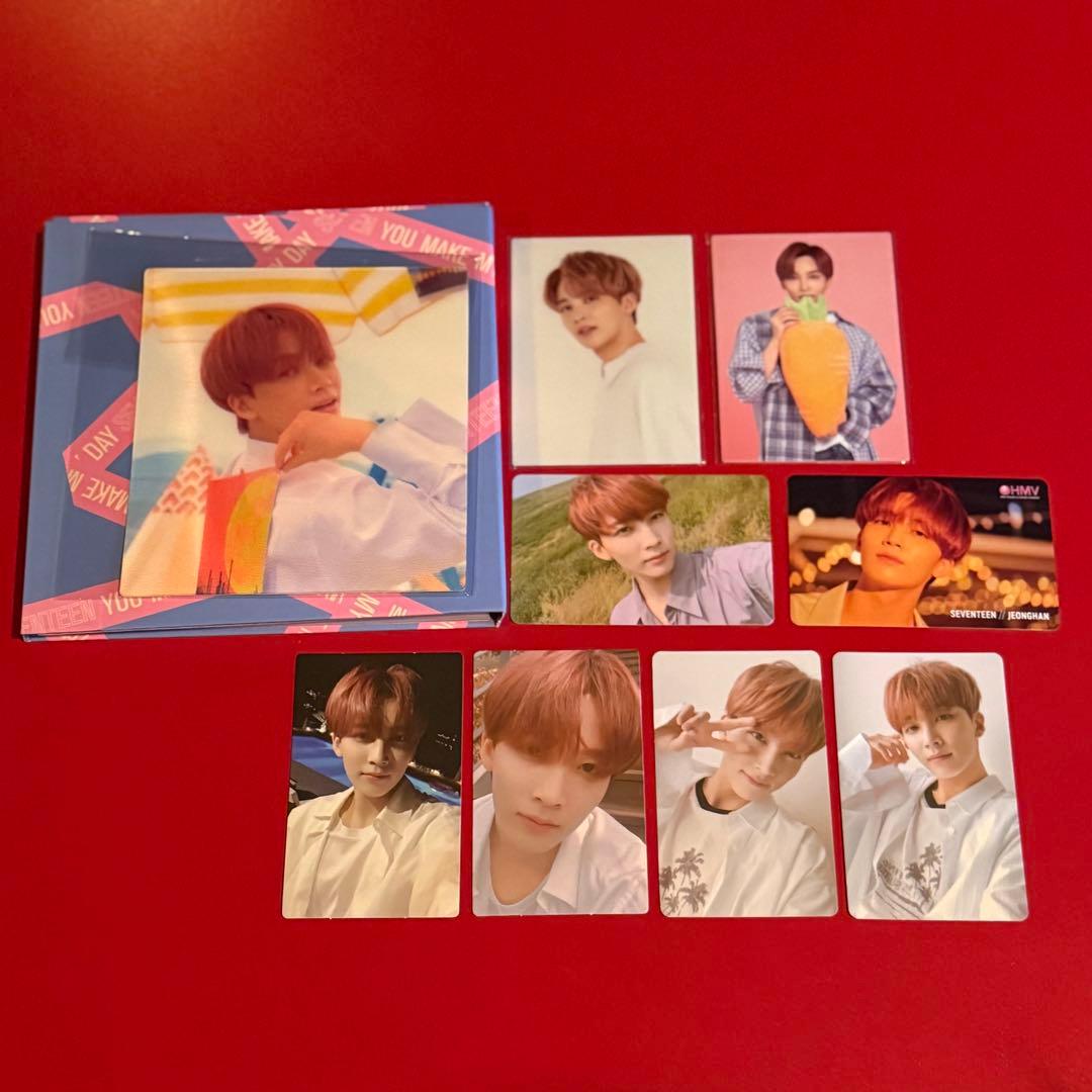 YOU MAKE MY DAY JEONGHAN CDトレカセット