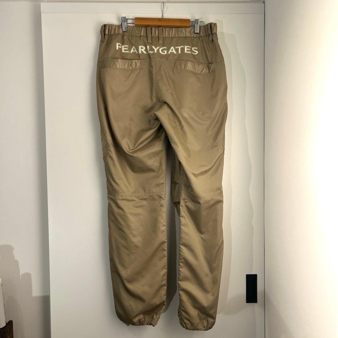 【美品】パーリーゲイツ 中綿パンツ 裾ドローコード 複数ポケット メンズ 6