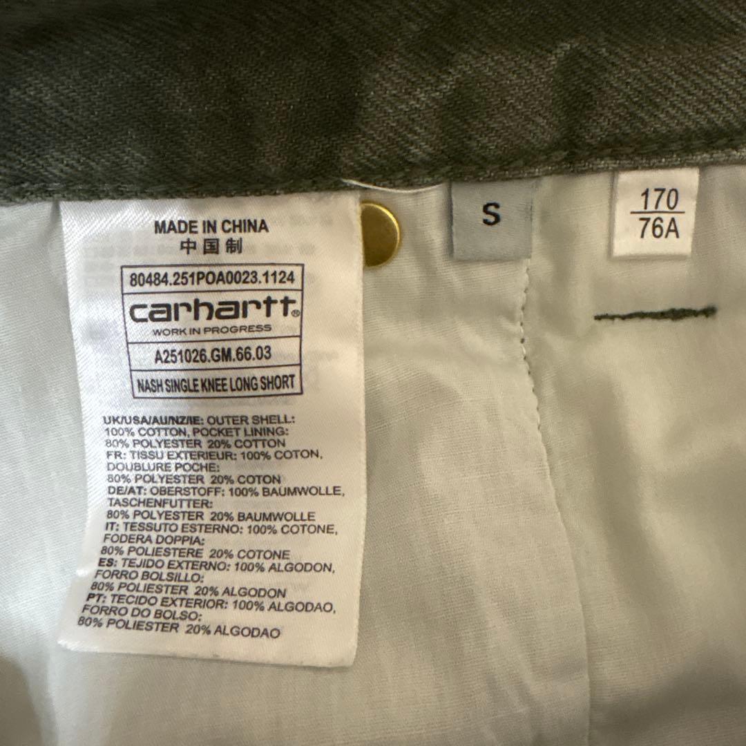 【25SS】Carhartt WIP シングル二ー ロングショートパンツ