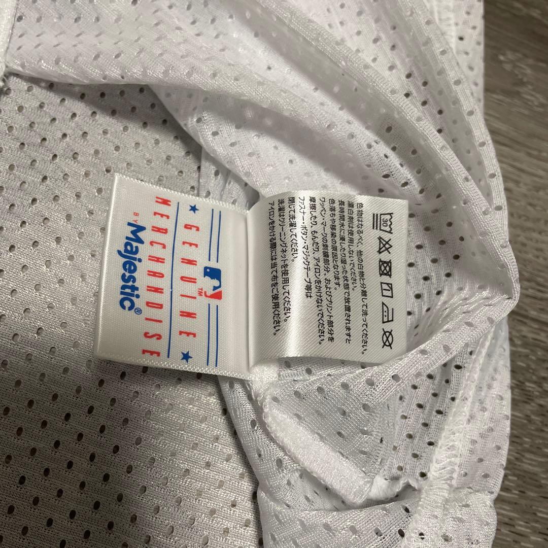 極美品Majestic MLB NY SUBWAY SERIES Jersey白
