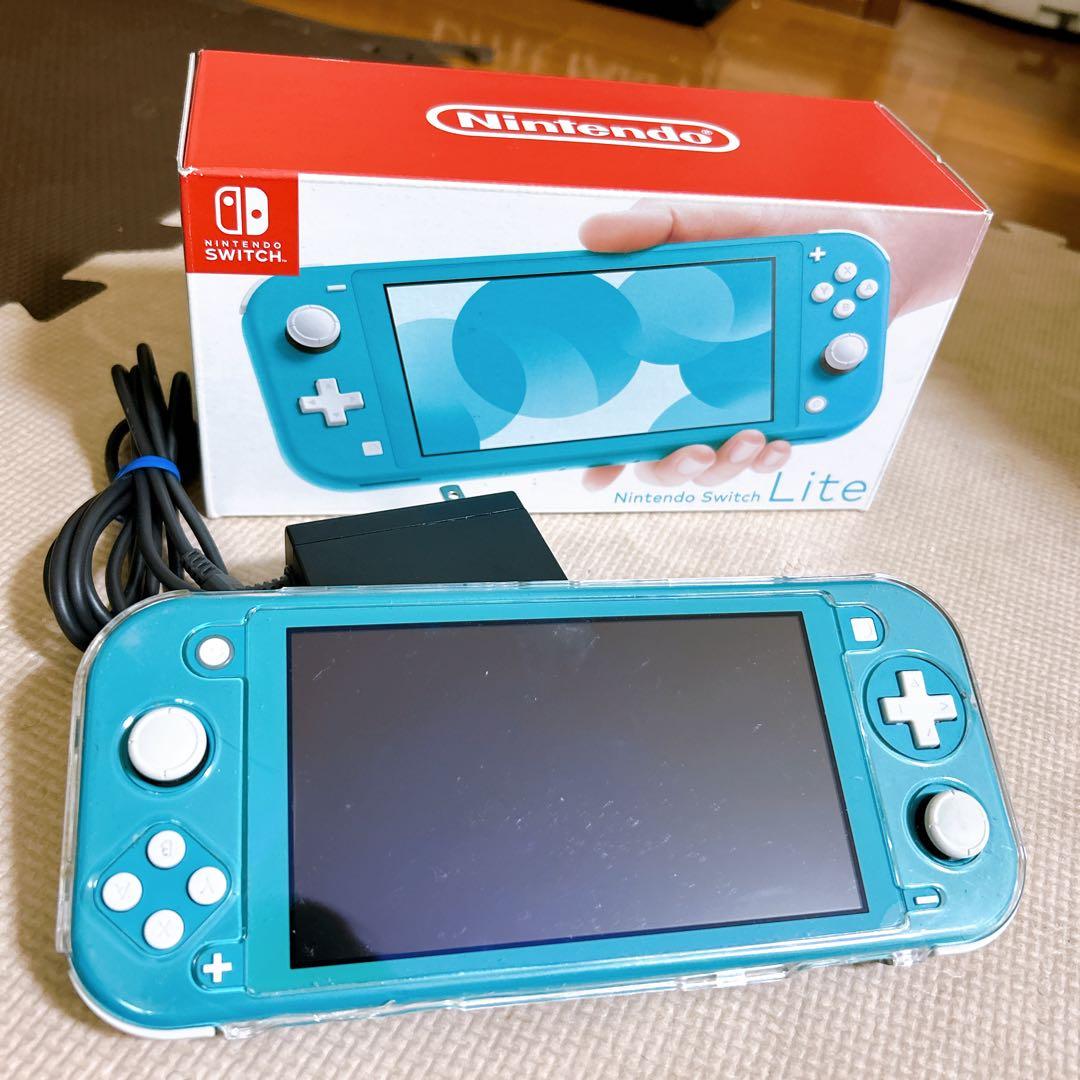 A*r様 Nintendo Switch Lite ターコイズ ジャンク品付属品