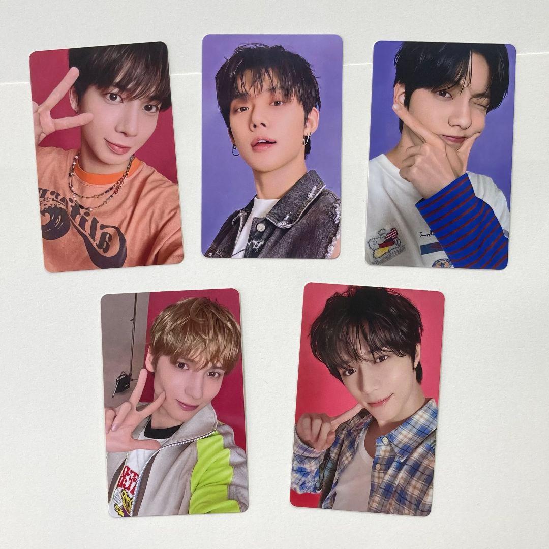 TXT 会報誌 特典 2025 アンケートトレカ 5枚