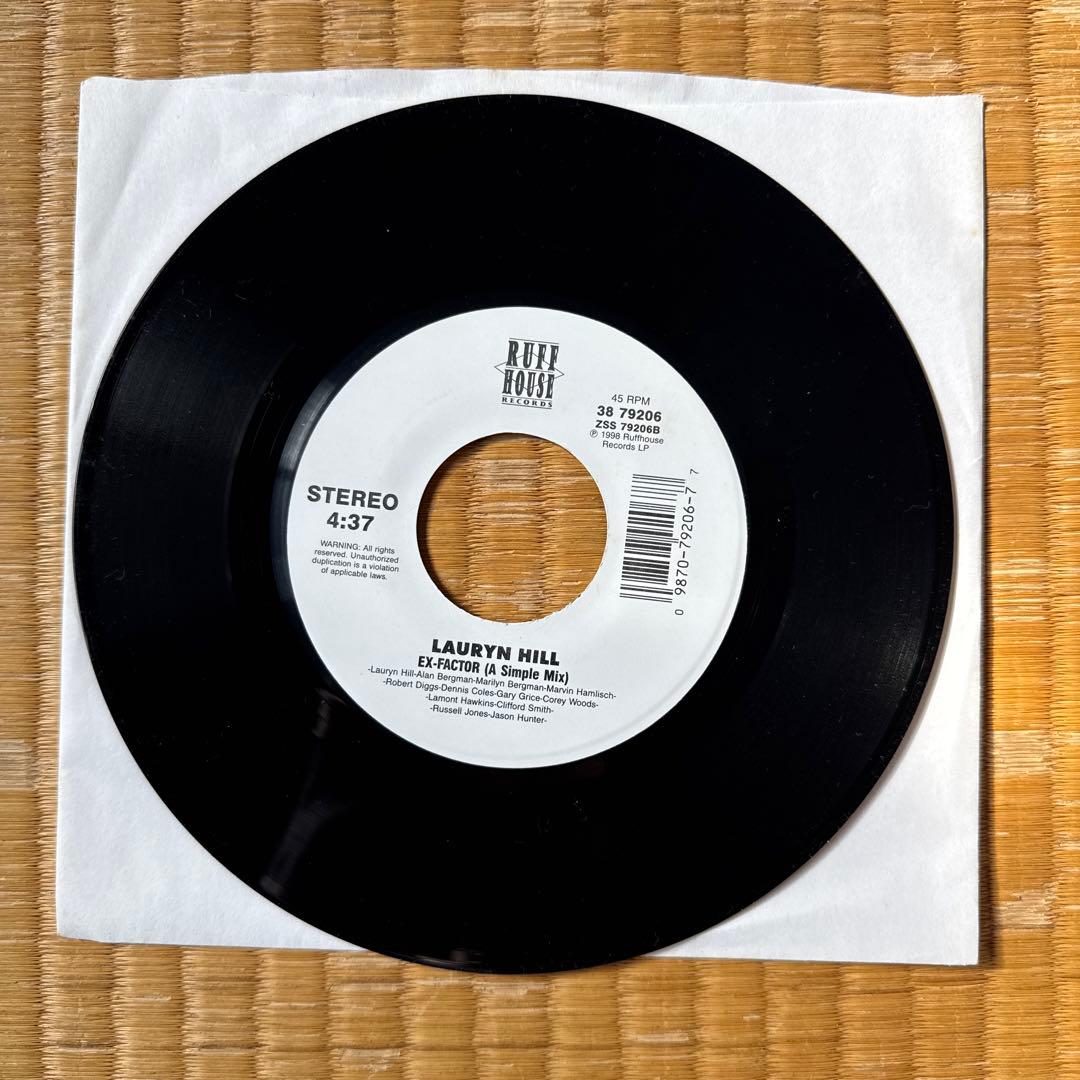 激レア　Lauryn Hill ローリンヒル　7インチ