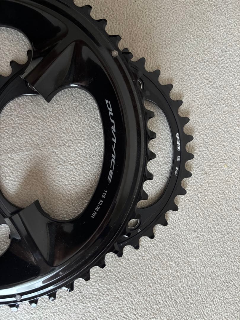 非売品　9200 DURA-ACE チェーンリング 52T/36T 11s用