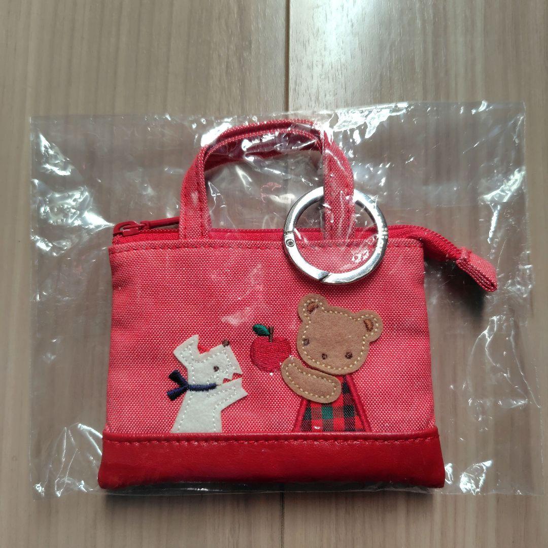 【新品❢タグ付❢】ファミリア　familiar　ミニデニムバック　赤