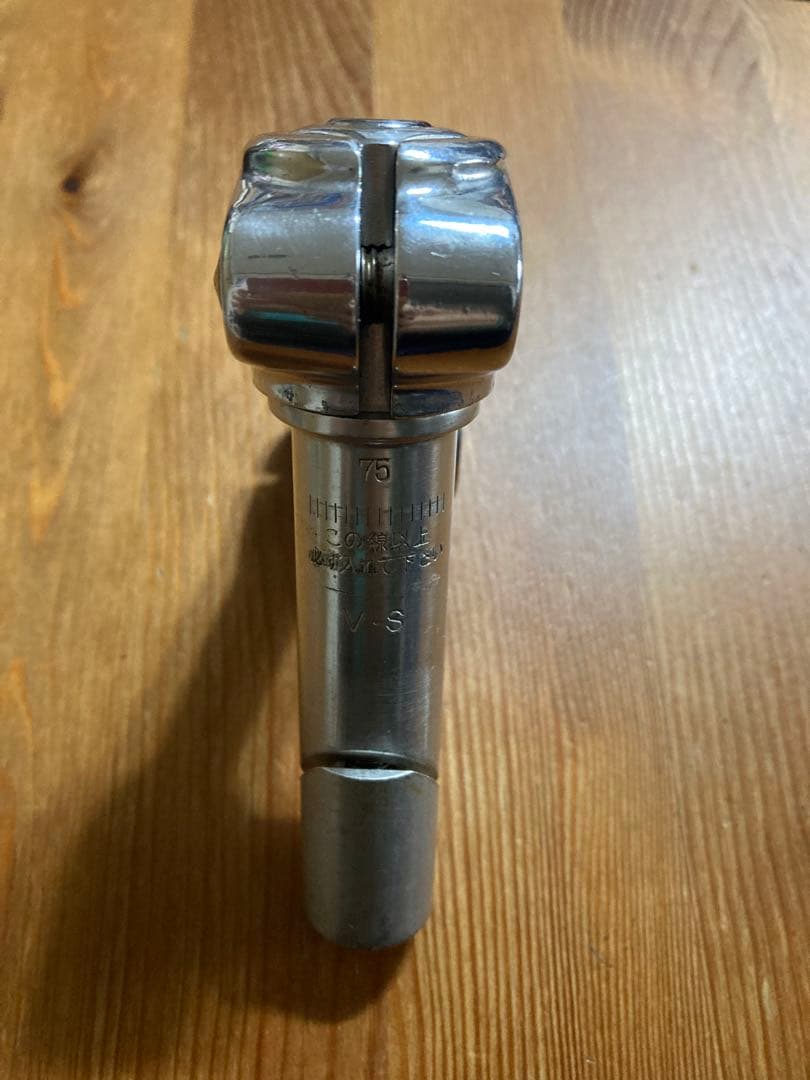 希少 NITTO 天返しステム 75mm ピスト njs 刻印 競輪 22.2