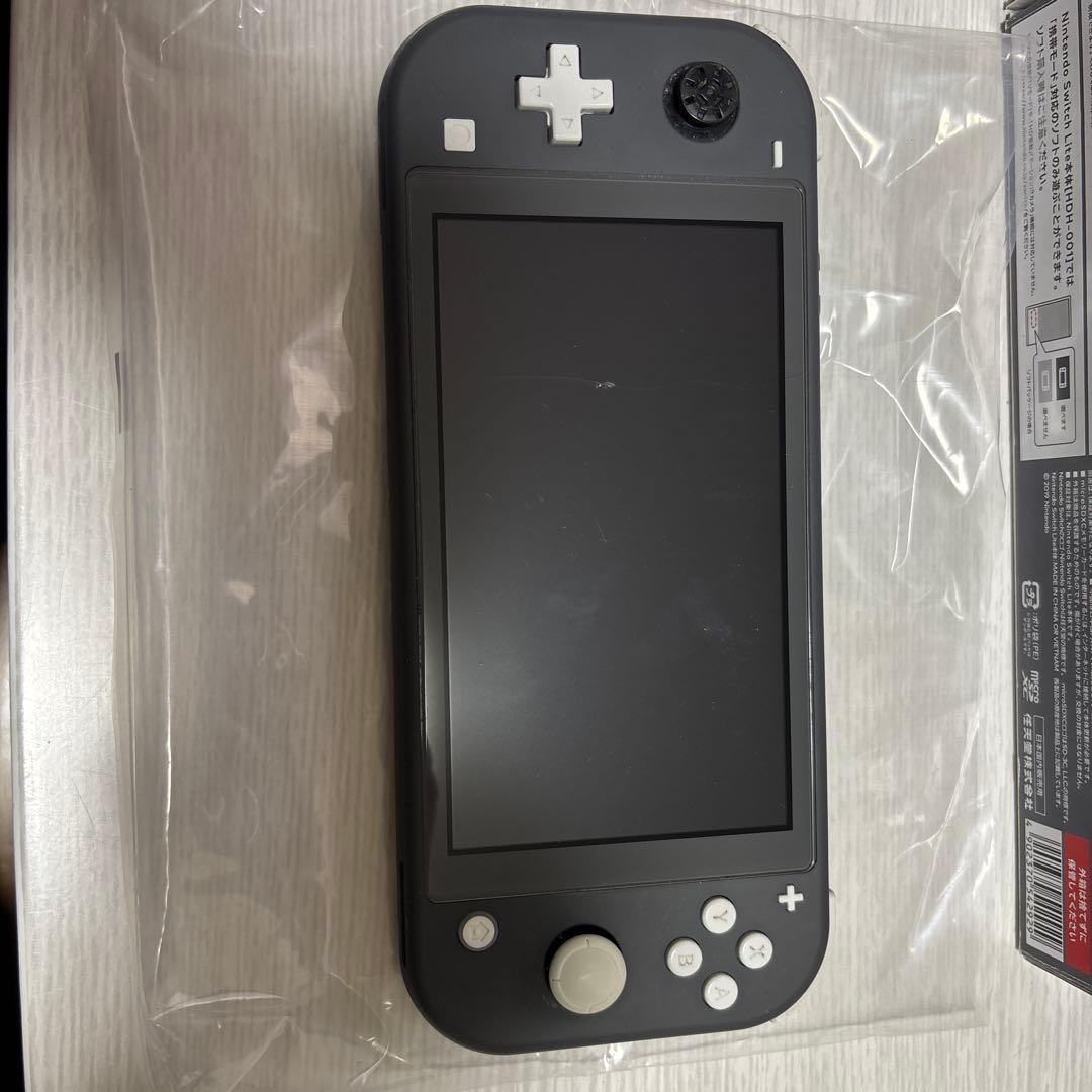 Nintendo Switch Lite グレー 本体　ジャンク