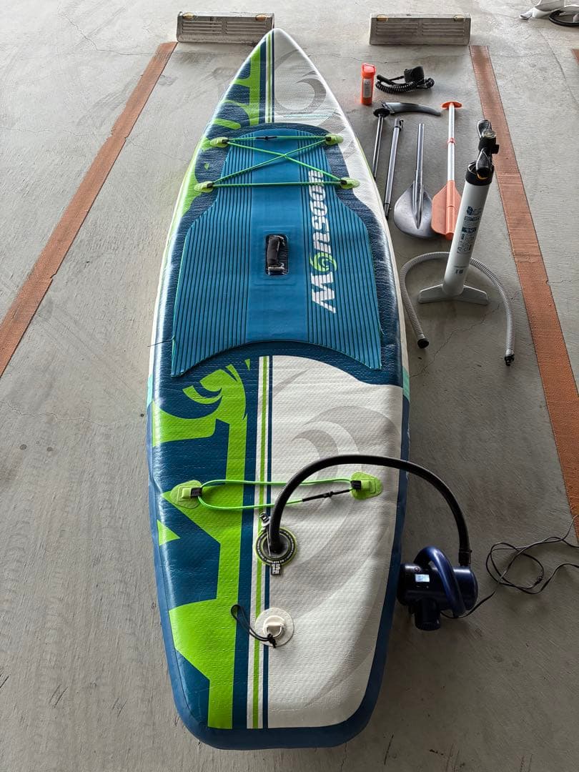 【⭐️電動‼️大幅値下げ‼️⭐️】SUP 電動ポンプ　ボート　シュノーケル　サーフィン
