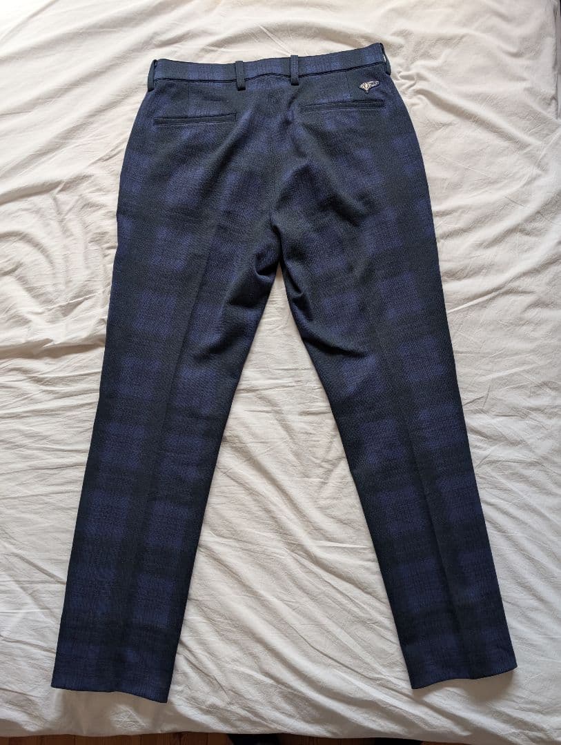 ビームスゴルフ　チェックパンツ　新品未使用品