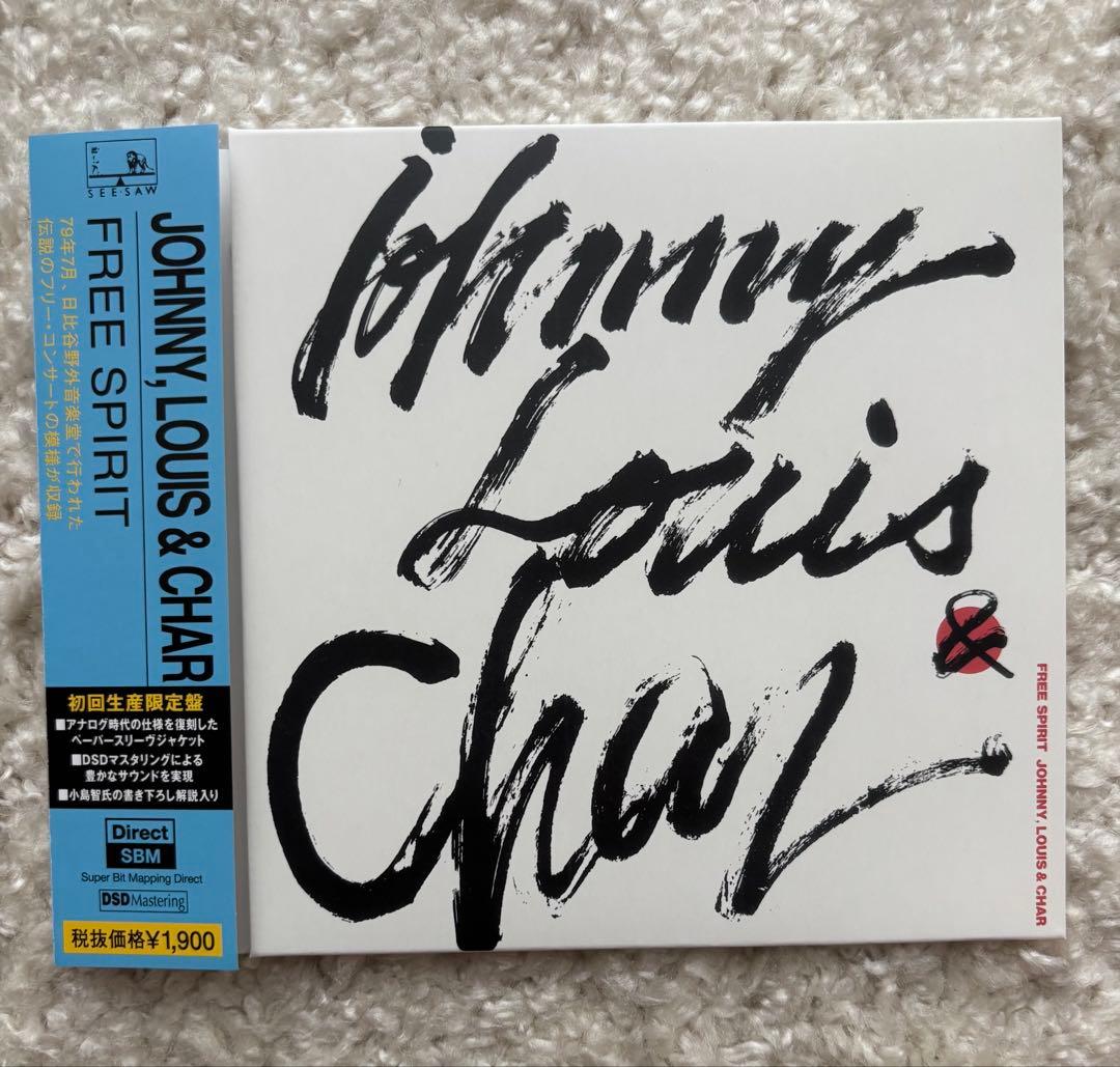 Johnny, Louis & Char + PINK CLOUD 紙ジャケット