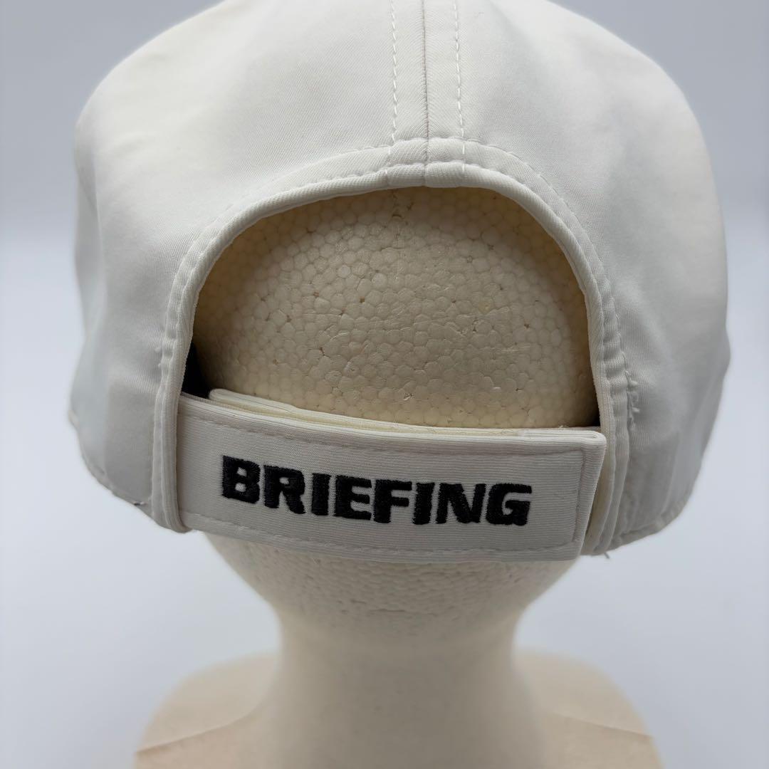 【BRIEFING】キャップ ゴルフ ウェア ラバーパッチ ストレッチ 帽子