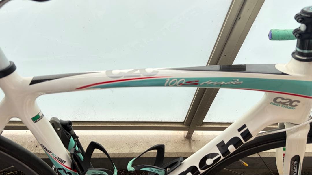 美品　ビアンキ Bianchi 100strade フルカーボン　カスタム