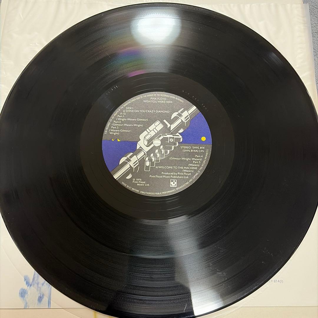 【美品】Pink Floyd - Wish You Were… UK盤 LP