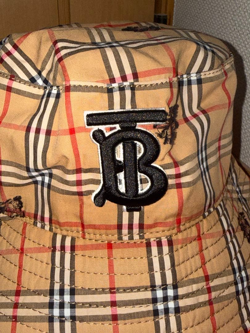 Burberry チェック柄 バケットハット