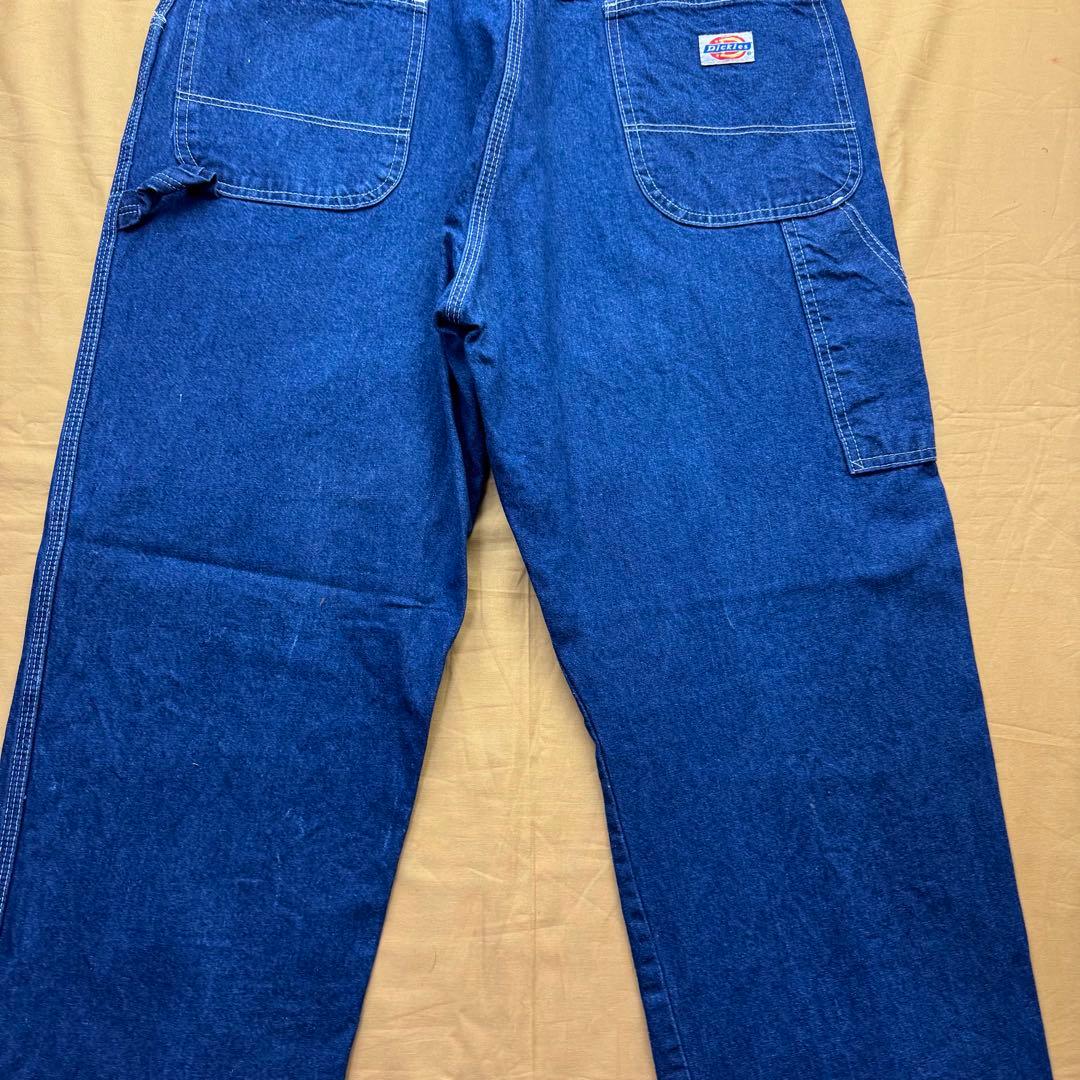 濃紺　80s TALON Dickies USA製 ペインターパンツ　デニム