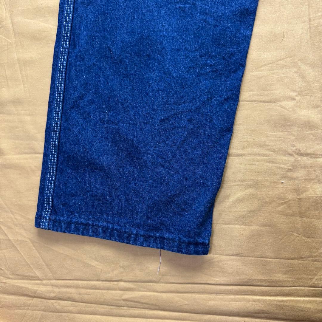 濃紺　80s TALON Dickies USA製 ペインターパンツ　デニム