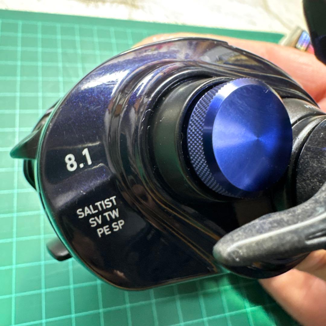 23ソルティストSV TW 80XH PE SPECIAL＋ゴメクサススプール