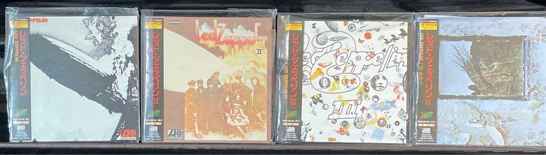レッド・ツェッペリン CD 希少 オリジナル紙ジャケ仕様 国内盤 名盤4部作