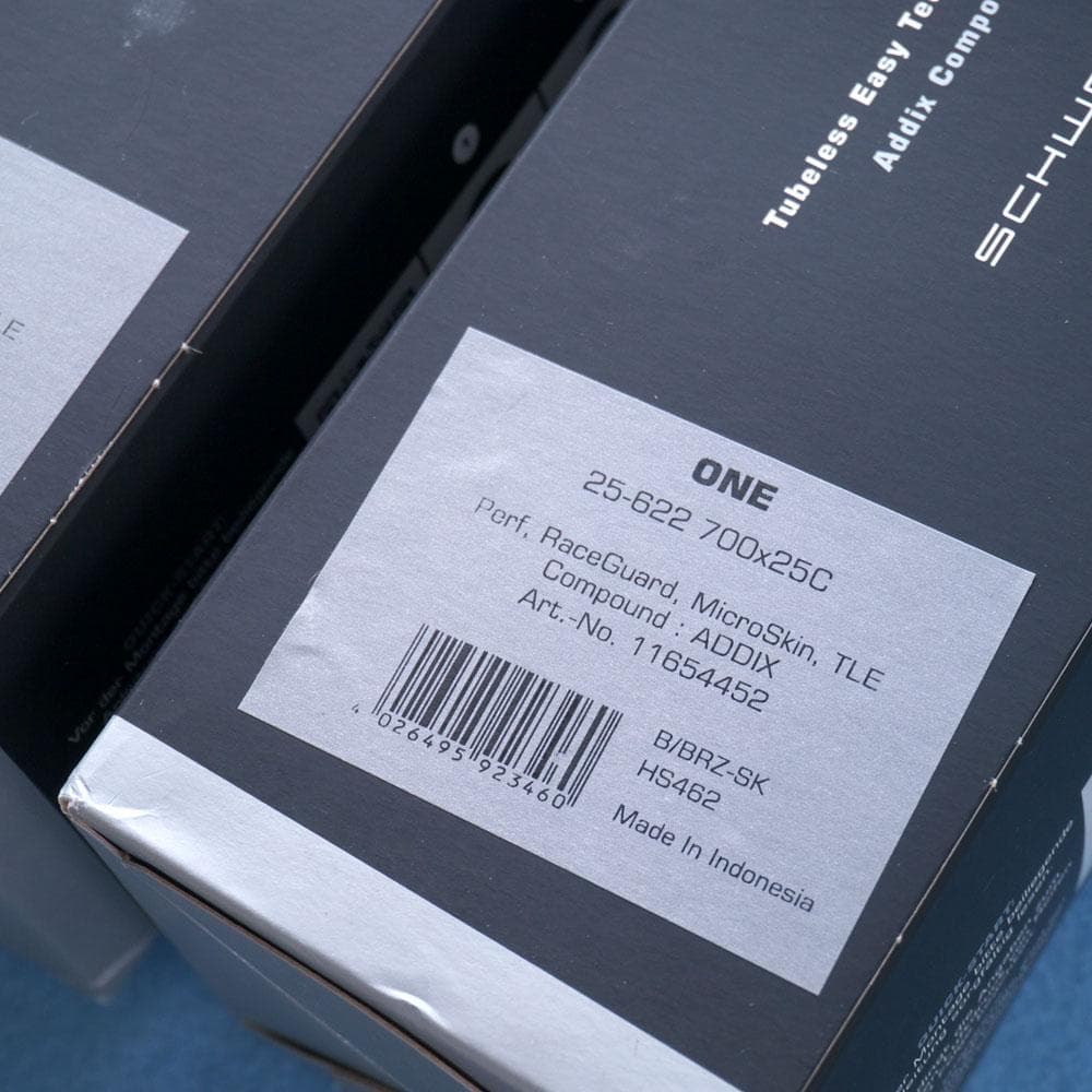 未使用 2本 シュワルベ ワン 25c チューブレスイージー Schwalbe