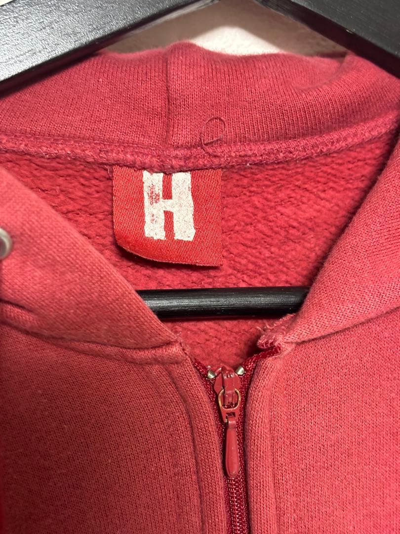 かな HYSTERIC GLAMOUR ジップパーカー レッド 赤