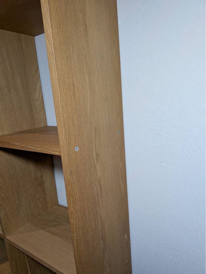 ■送料込■無印 スタッキングシェルフ 5×2 オーク 木製家具棚 MUJI 収納