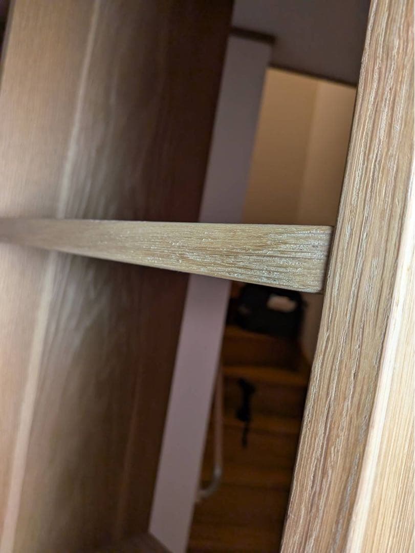 ■送料込■無印 スタッキングシェルフ 5×2 オーク 木製家具棚 MUJI 収納