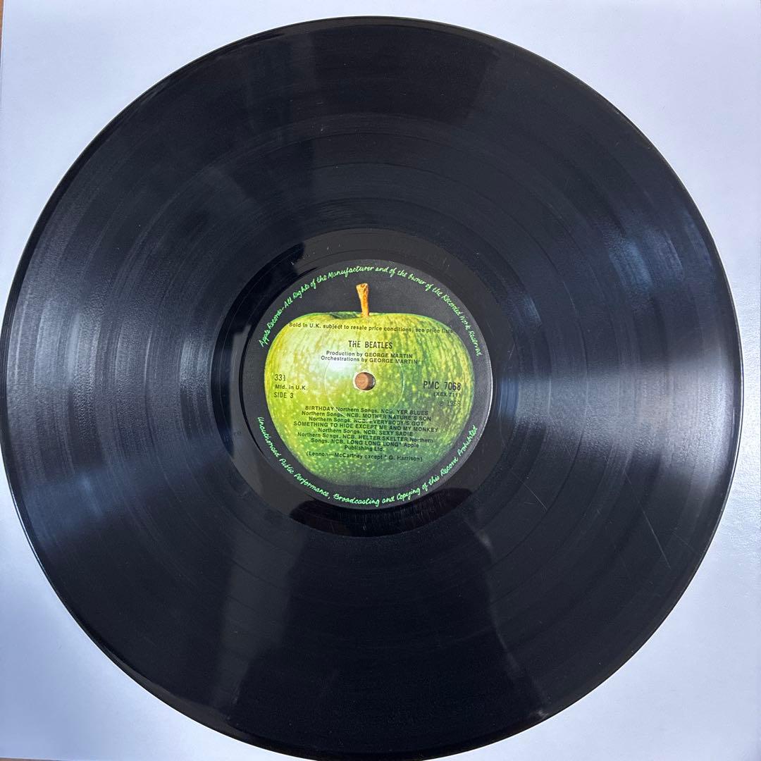 ビートルズ 名盤 レコード ホワイトアルバム UKオリジナルモノ盤