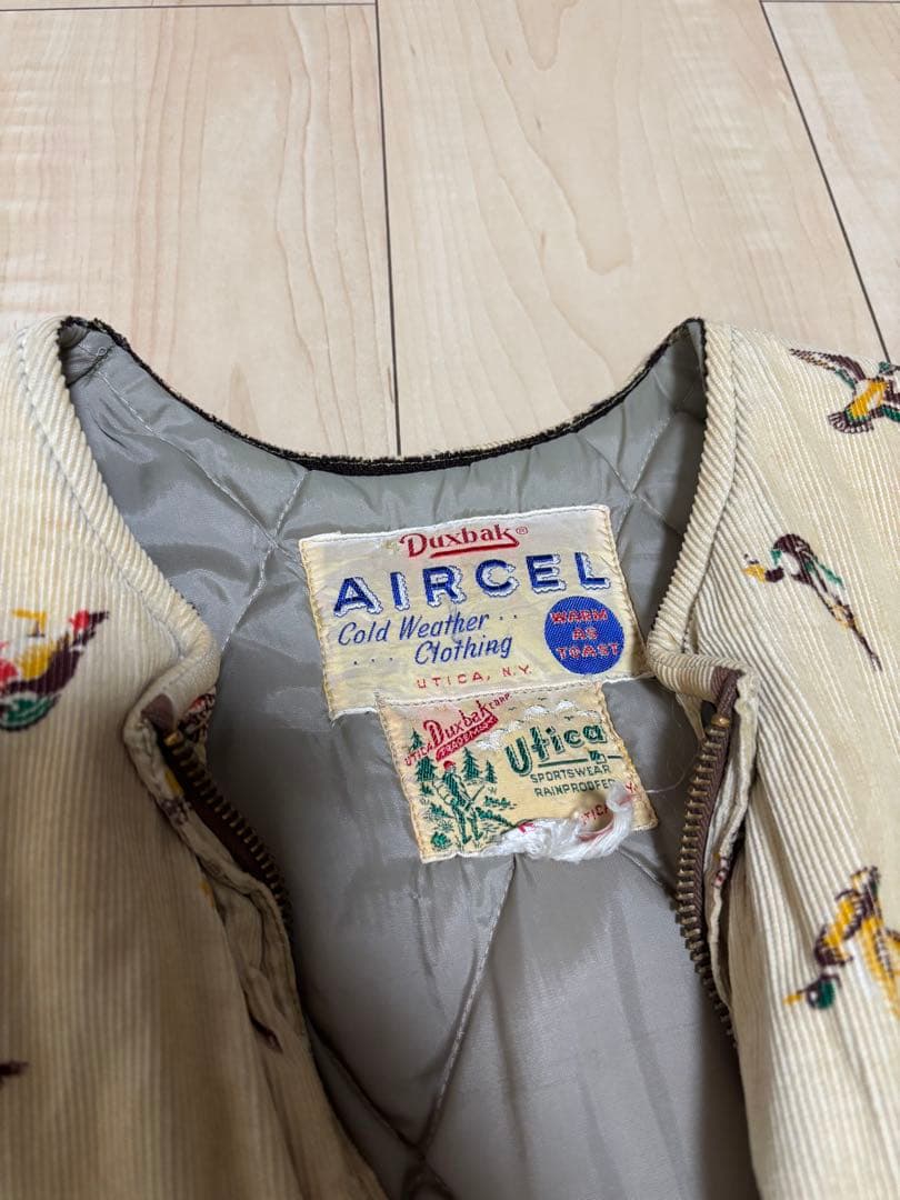 Duxbak AIRCEL ベスト 50s〜70s ベストハンティングUSA製