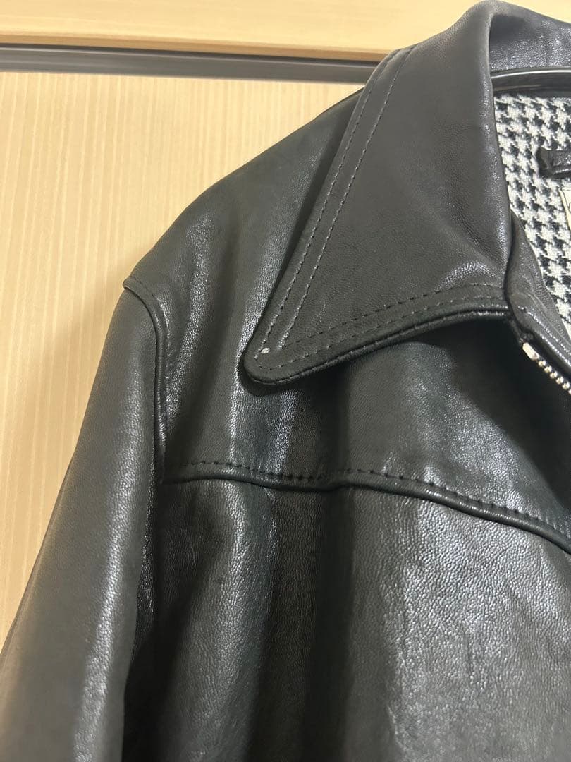た*ん様 ルイスレザー ヒステリックグラマー コラボ レザージャケット カントリ