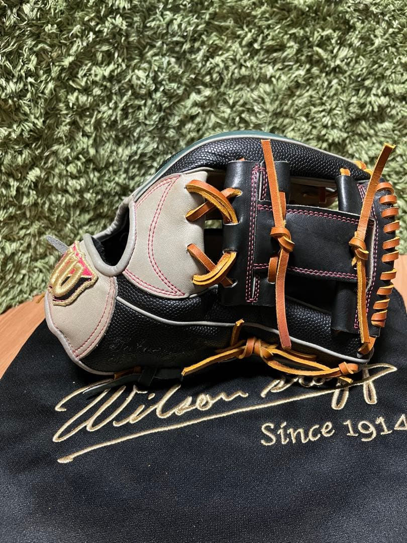 ウィルソンスタッフ カスタムオーダー 軟式内野用グラブ 87 ブラックSS
