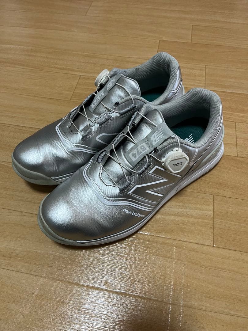 【美品】New Balanceニューバランス★ゴルフシューズ574 ★26.5㎝