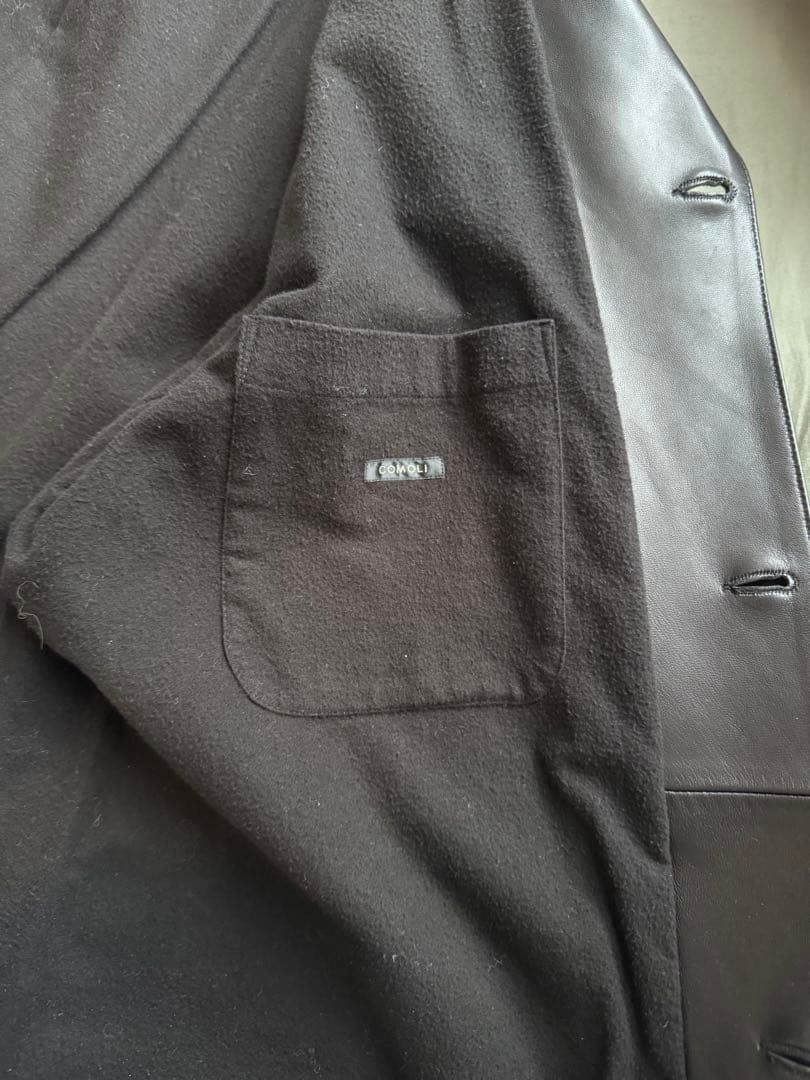 24SS comoli レザーワークジャケット サイズ3