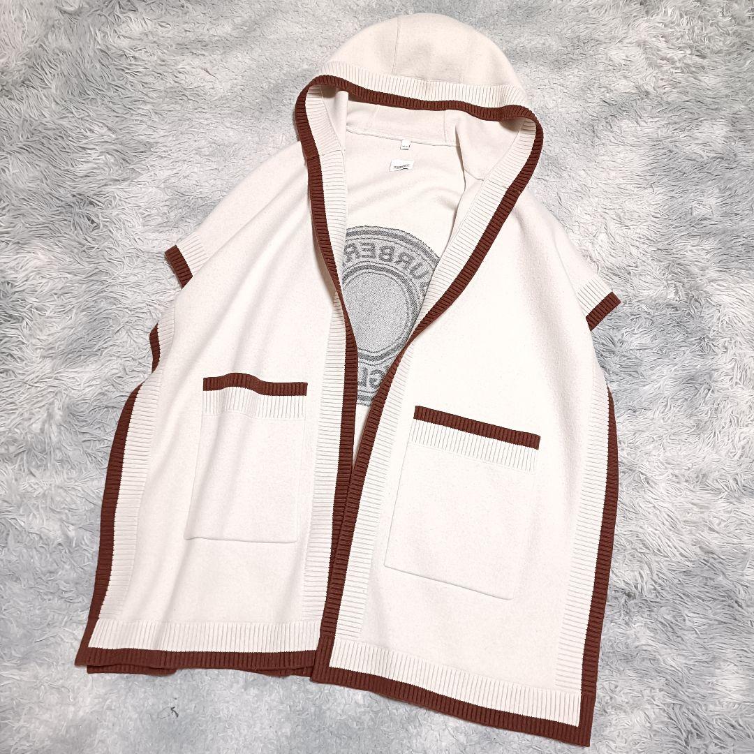 BURBERRY カシミヤ ケープ ポンチョ 近年モデル バーバリー 現行