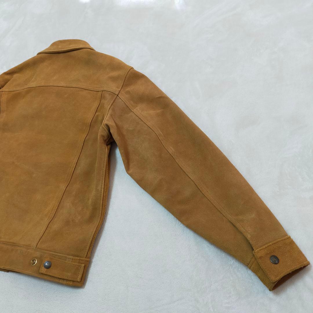 美品　USA製　SCHOTT　スエード　トラッカージャケット　38サイズ