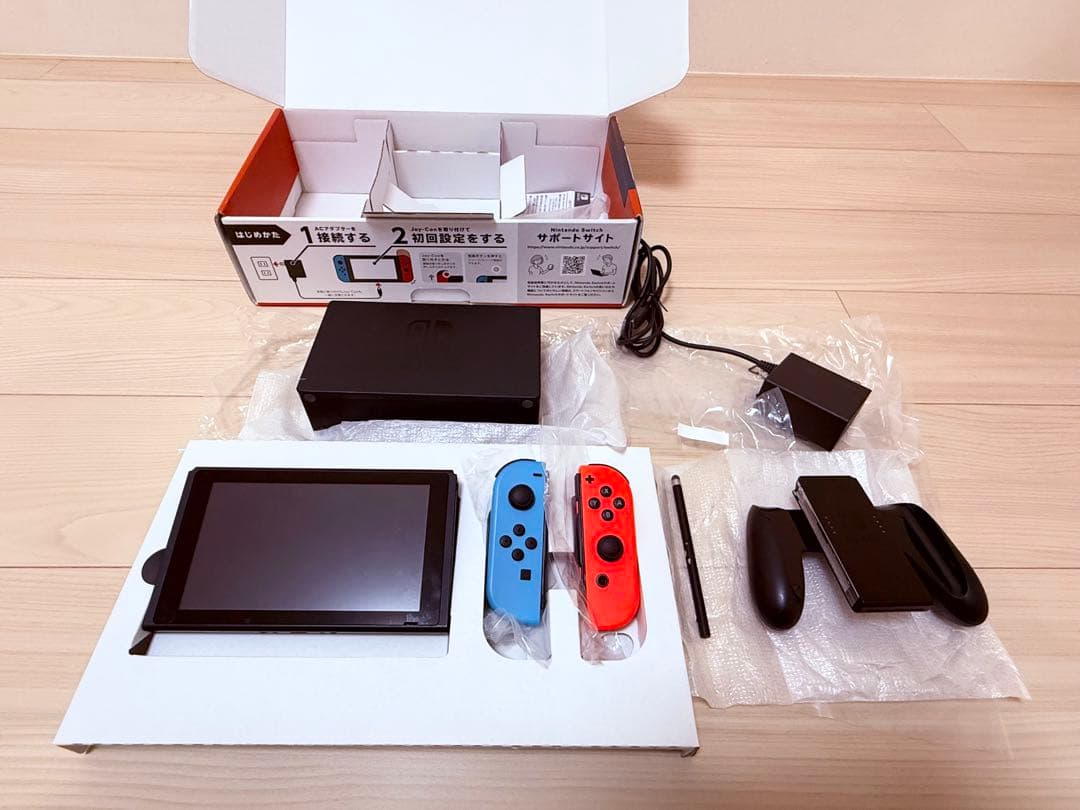 Nintendo Switch 本体一式 動作確認済み 美品 箱あり