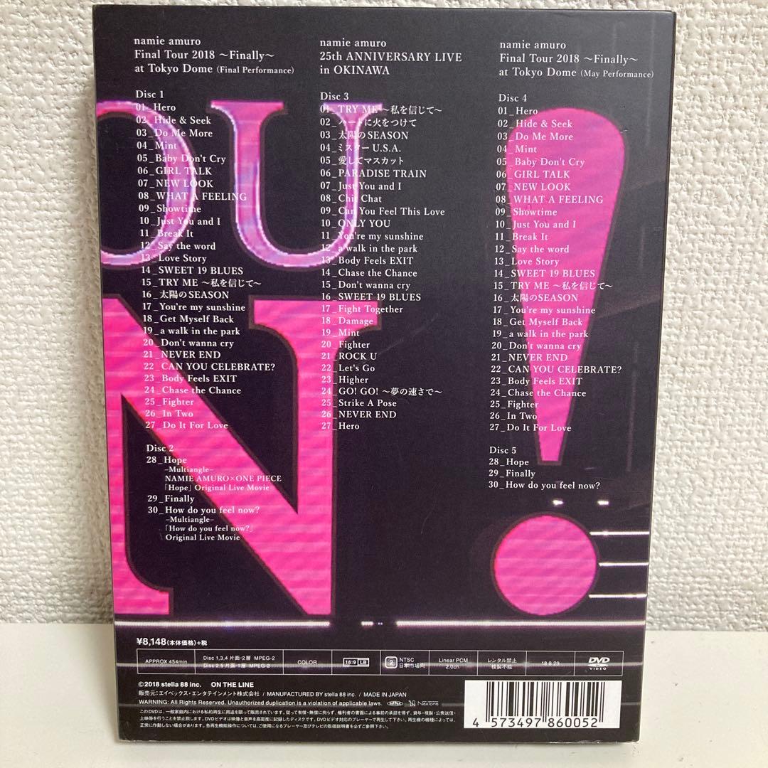 安室奈美恵 Final Tour 2018 Finally DVD