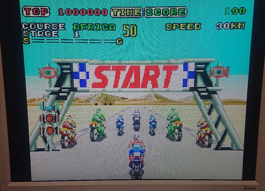 x68000 スーパーハングオン 5インチFD2枚・マニュアル1冊