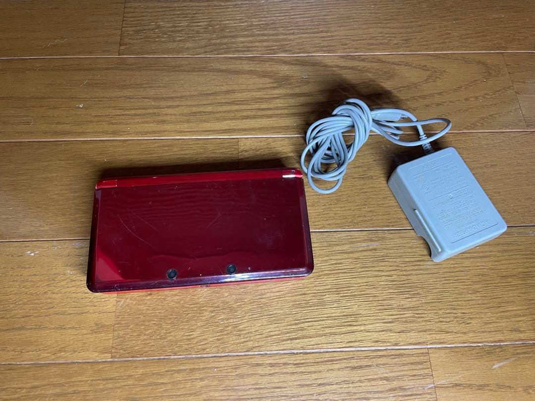 ニンテンドー3DS レッド 本体 ゲームソフトセット