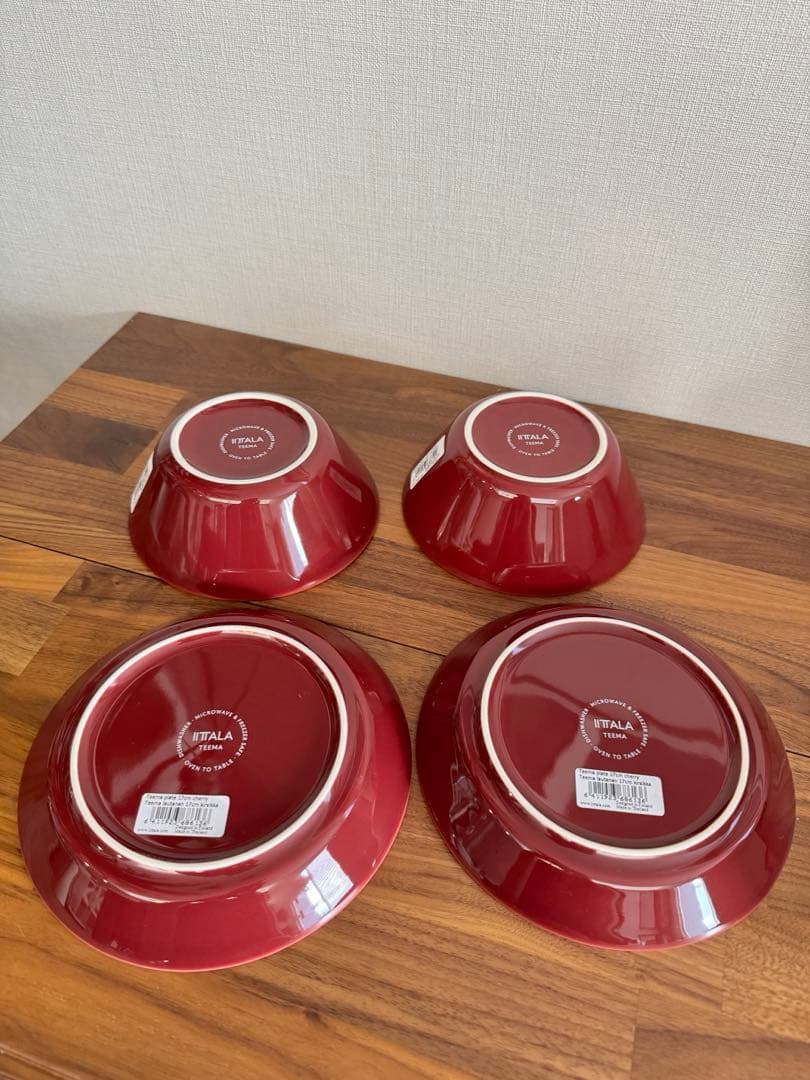 【新品未使用】 ティーマ　ボウル15cm&プレート17cmセット