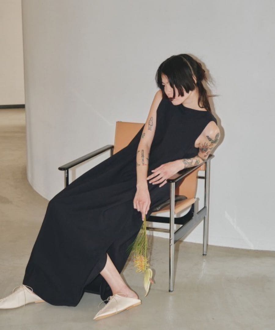 【美品】todayful Back Drape Dress 38