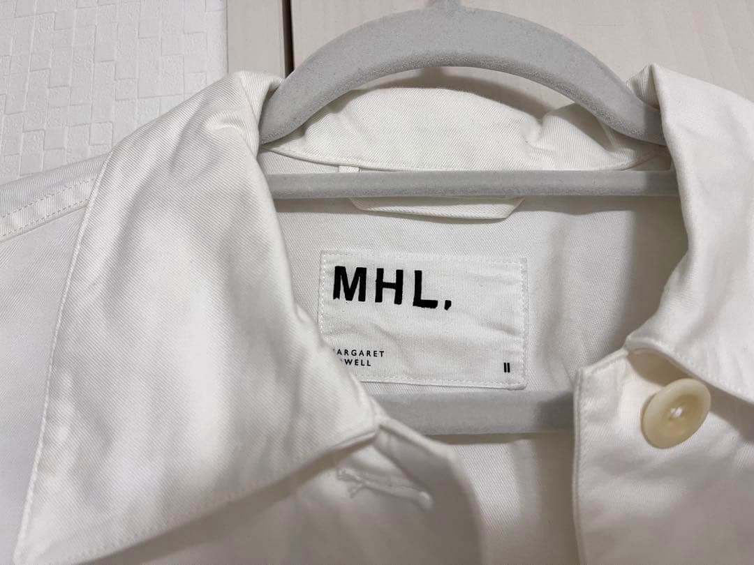 着用回数少なめ　MHL ジャケット　白　レディース
