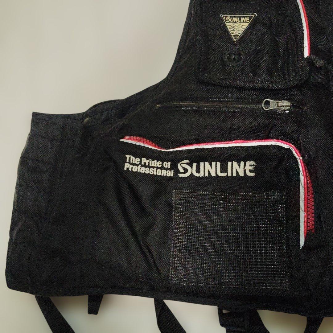 サンライン　磯　SUNLINE 　ステータス　フローティングベスト　LLサイズ