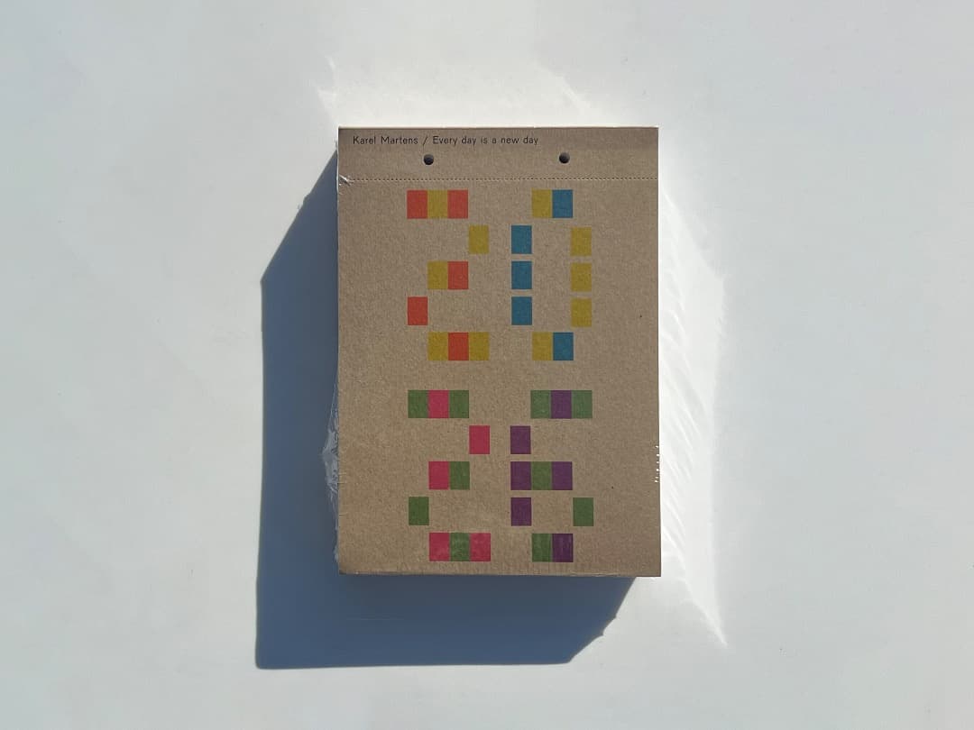 Karel Martens Calendar 2026 カレンダー