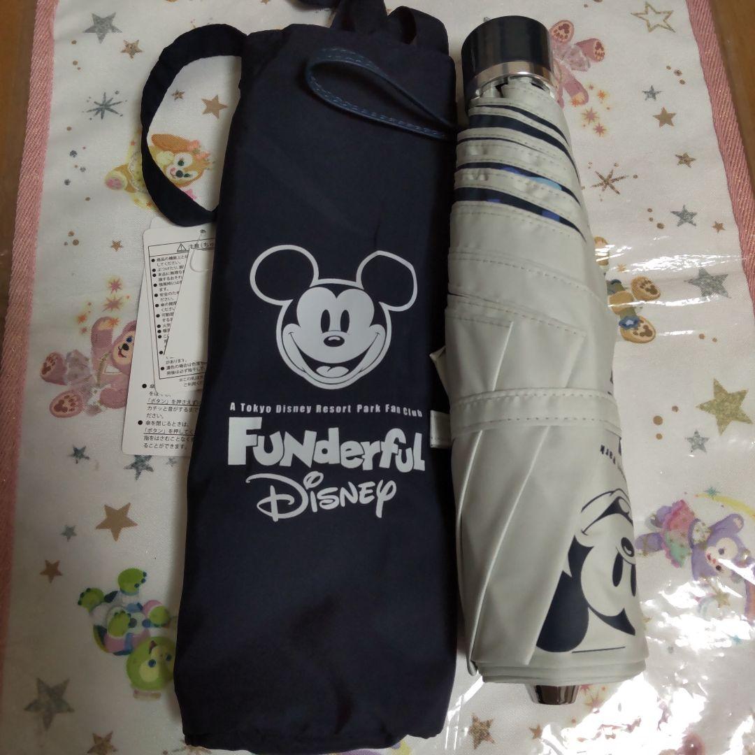 Disney Funderful 折りたたみ晴雨傘 ミッキー