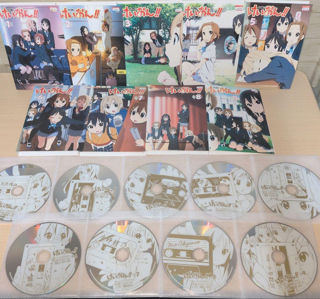 けいおん K-ON! DVD 1期＋2期 全巻16巻セット