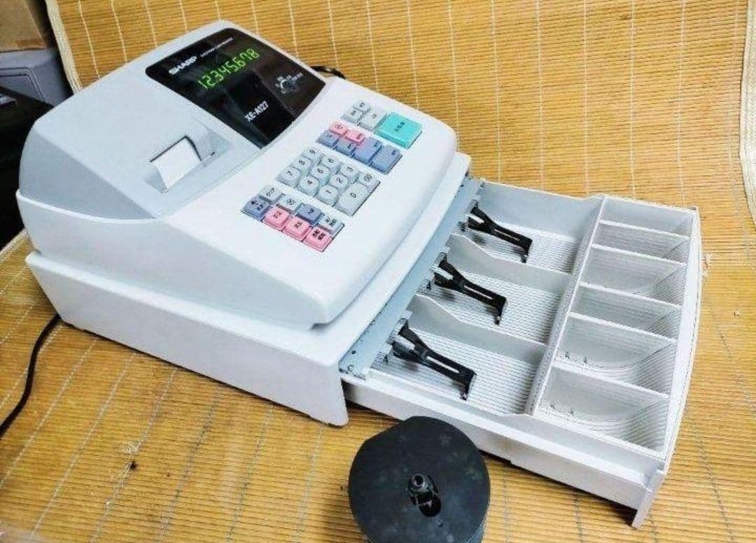 シャープレジスター　XE-A127　簡単便利特殊　送料込　100003