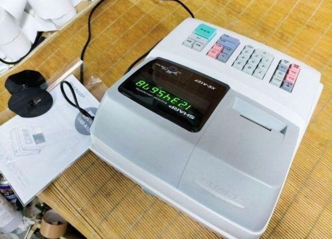 シャープレジスター　XE-A127　簡単便利特殊　送料込　100003