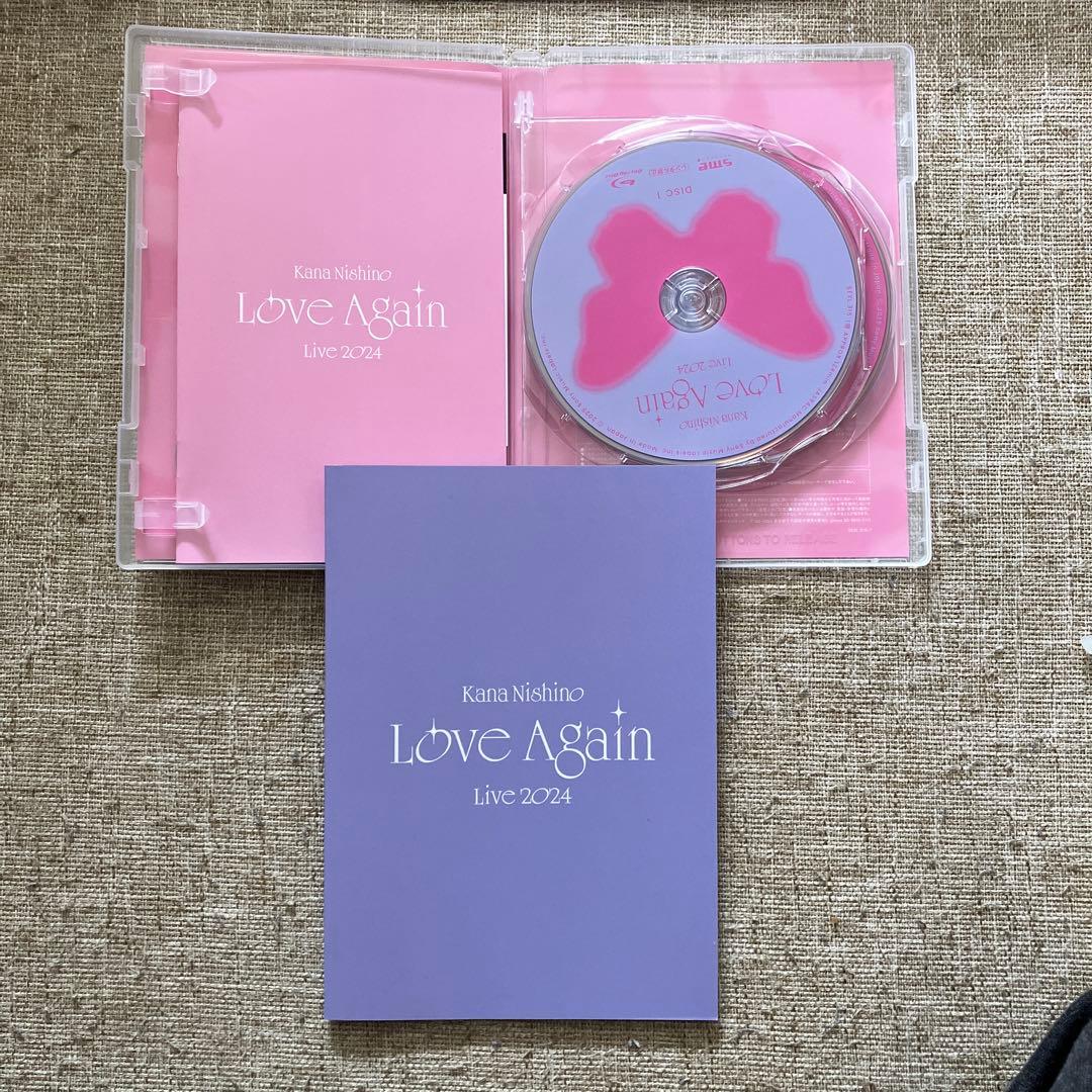 西野カナLOVE again Blu-ray初回限定盤 マスコットキーホルダー