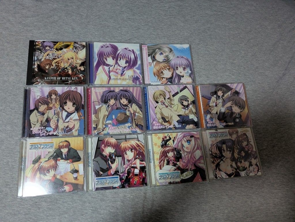 CLANNAD+リトルバスターズ ラジオ CD まとめ売り KEY作品